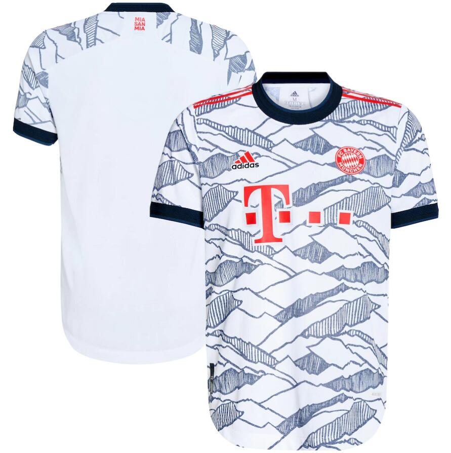 2021/22 Bayern Munich Football Kit Third Soccer Jersey Player Version